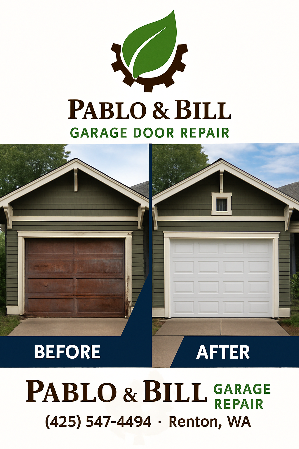 Garage Door Repair in Renton
