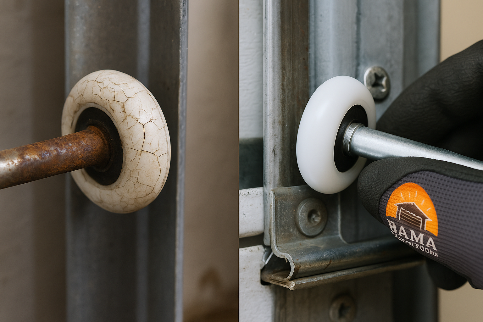 Garage Door Roller Replacement in Renton