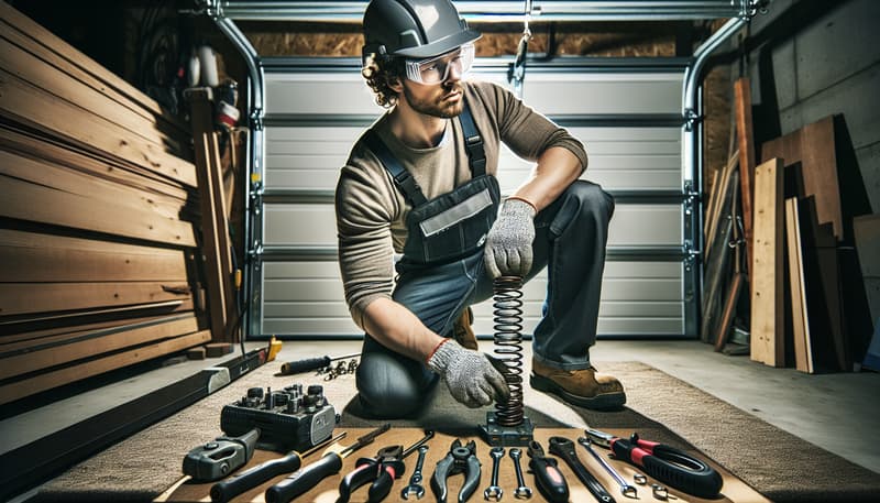 Garage Door Spring Repair in Renton