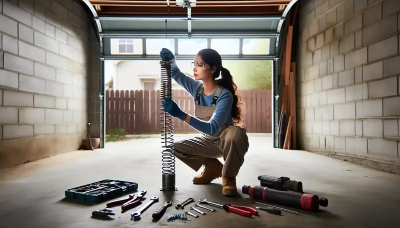 Garage Door Spring Repair in Renton