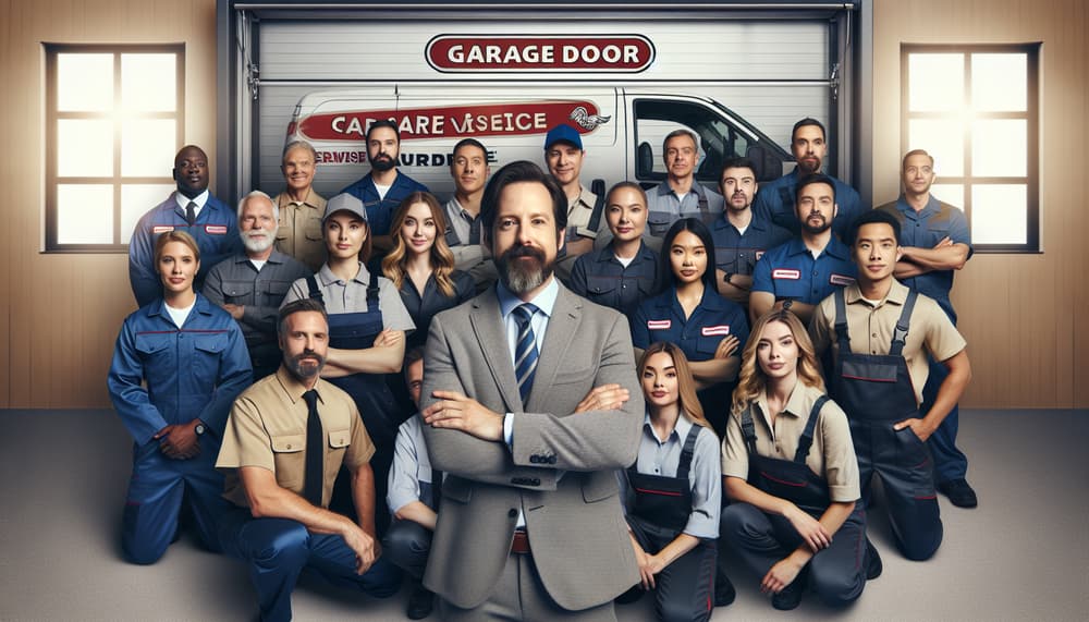 Professional garage door team in Renton