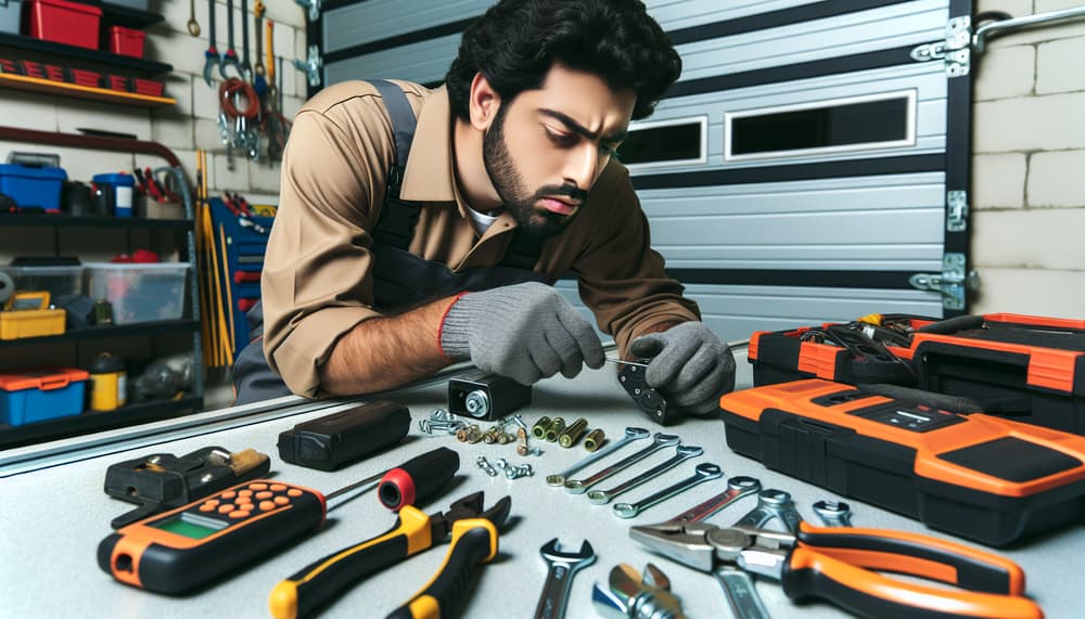 Garage door work in Renton